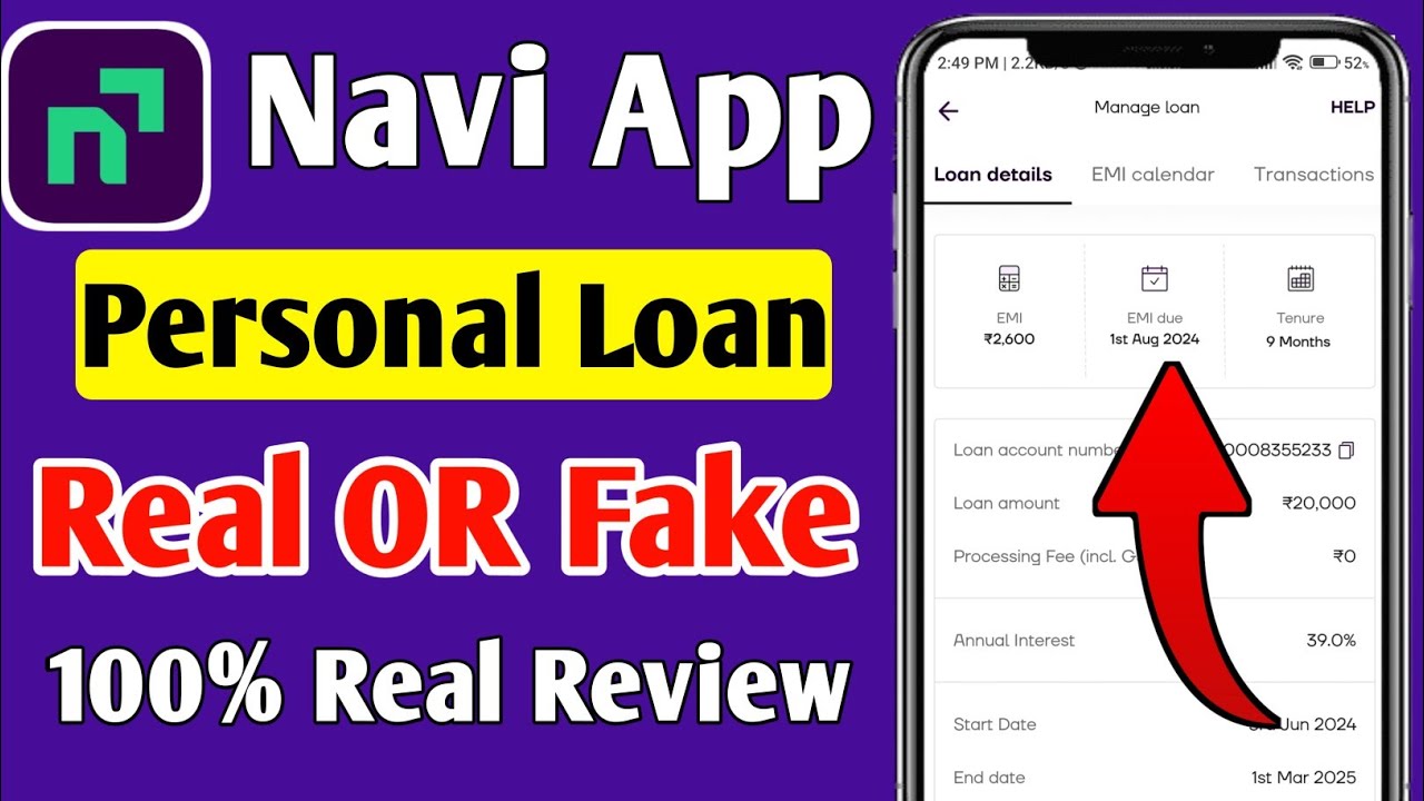 Navi Personal Loan App